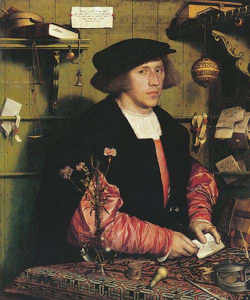 Hans holbein the younger Portrait of the Merchant Georg Gisze